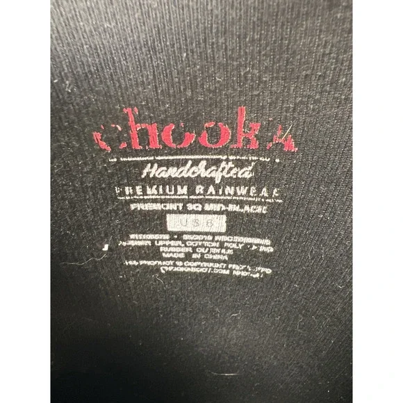 Chooka Women’s Black Fremont 3Q Mid Rubber Rain Boots - 6 - Picture 7 of 8